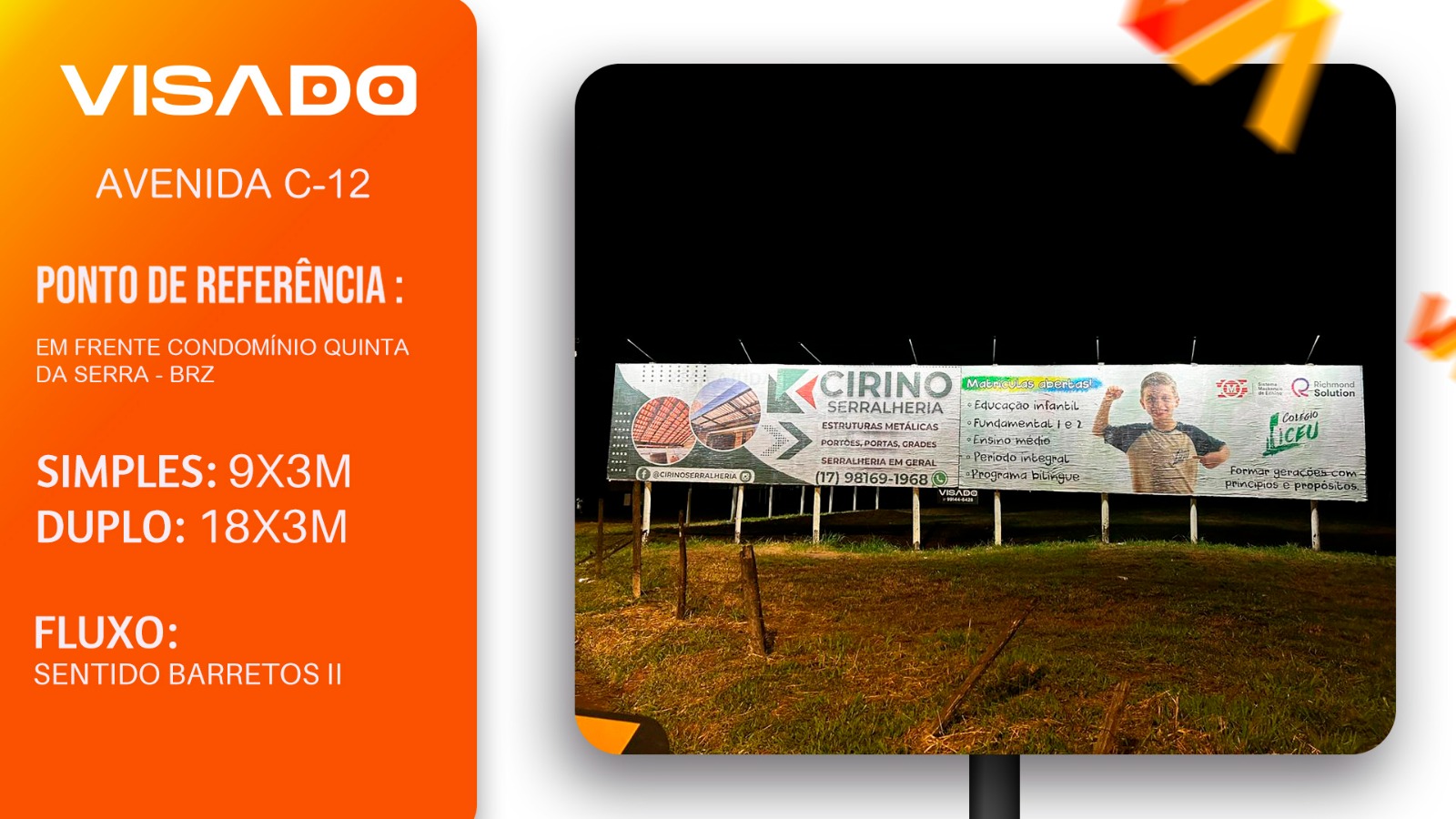 Outdoor produzido pela Visado